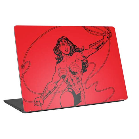 DC Comics Wonder Woman Comic Pop Universal Laptop 16.6in (13.4 x 9.7in) Skin